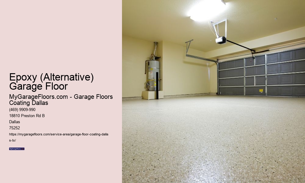 Epoxy (Alternative) Garage Floor