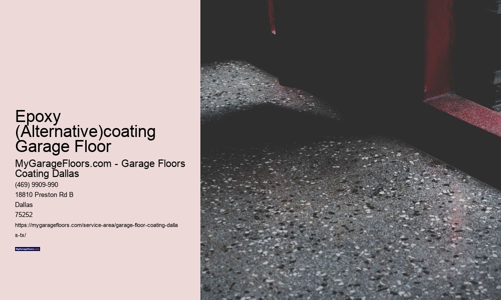 Epoxy (Alternative)coating Garage Floor