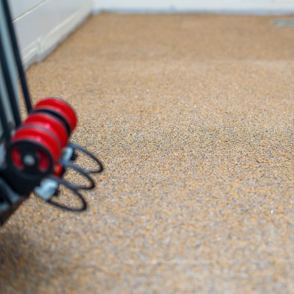 Garage flooring systems in Dallas